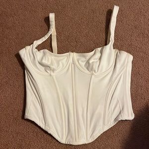 SKIMS corset bustier top